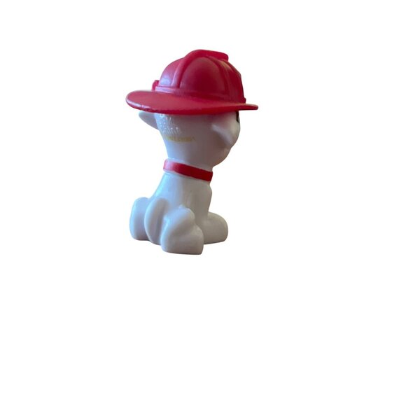 Paw Patrol Marshall Dalmatian Firefighter Dog Mini Figure Toy Fire Hat 1.75" - Picture 3 of 4